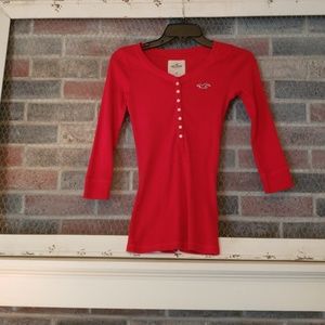 Holister quarter sleeve